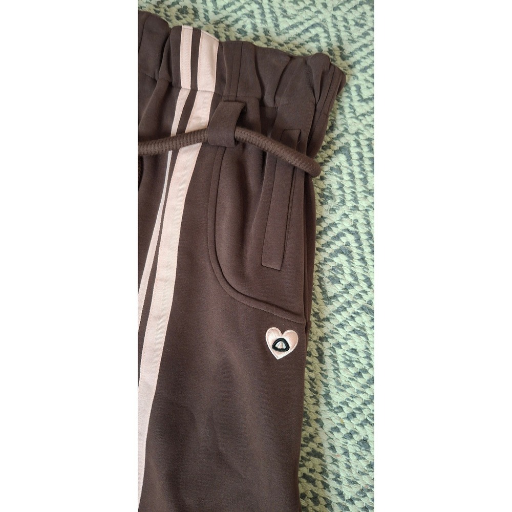 Aelfric Eden Brown Pink Stripe Super Baggy Barrel Sweatpants Streetwear XL NEW - Picture 6 of 13